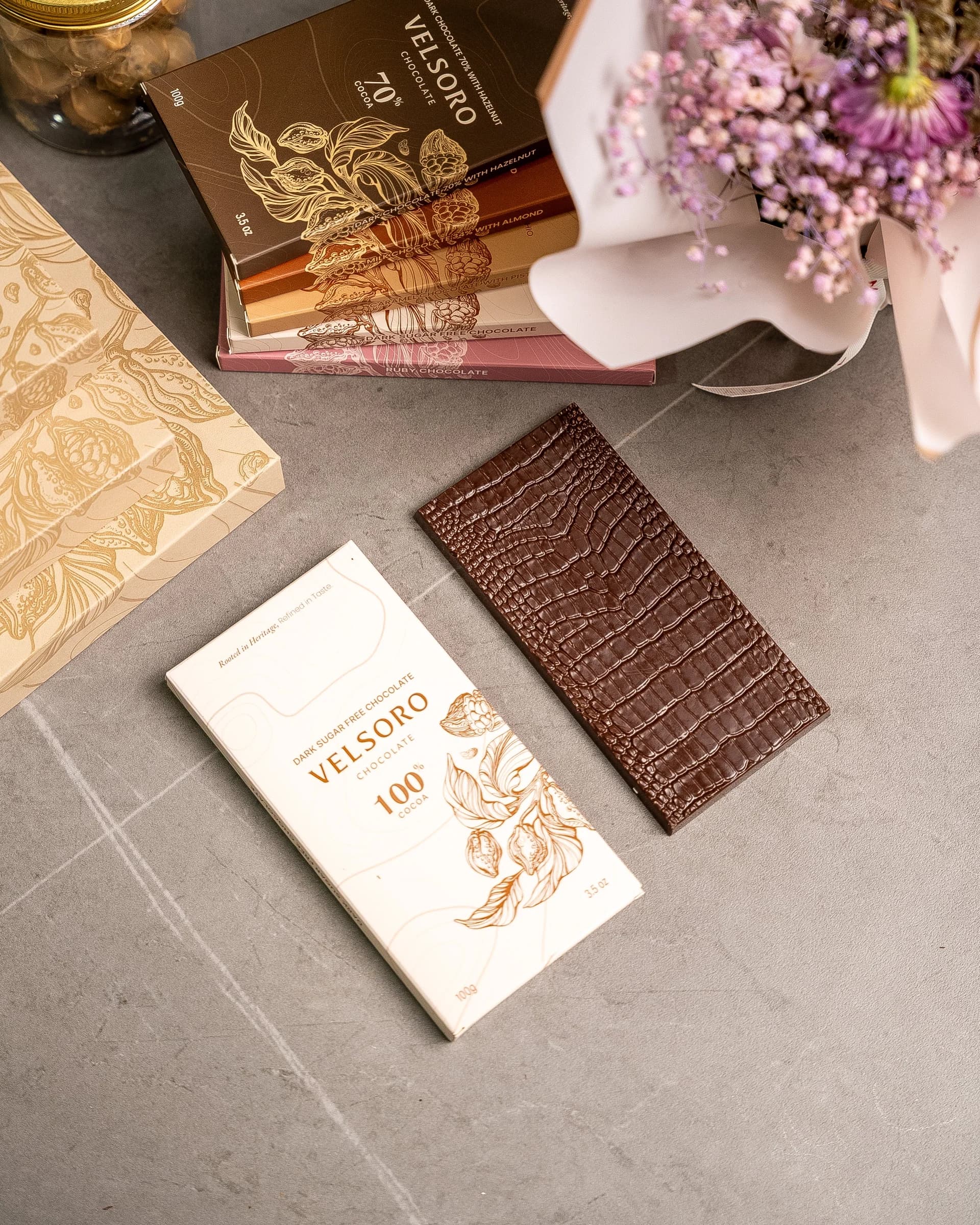 Velsoro Sugar-Free Plain Bar