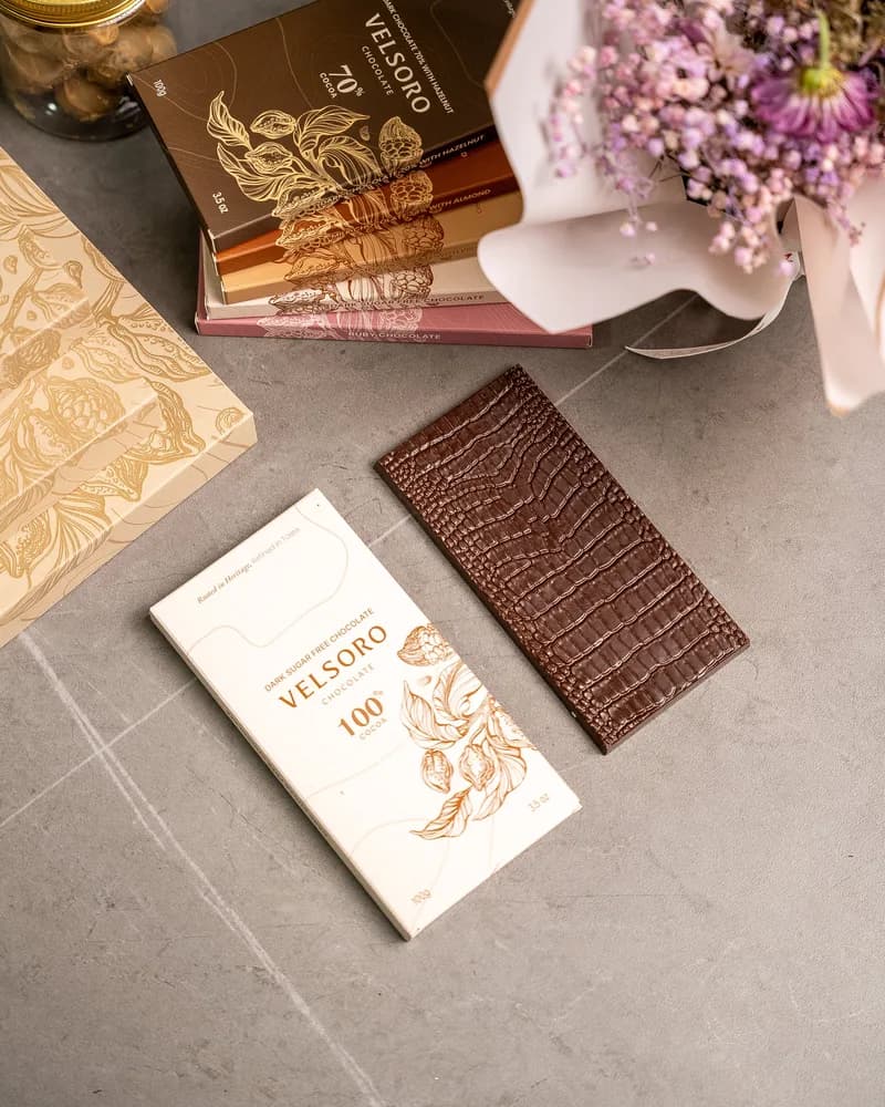 Velsoro Sugar-Free Plain Bar