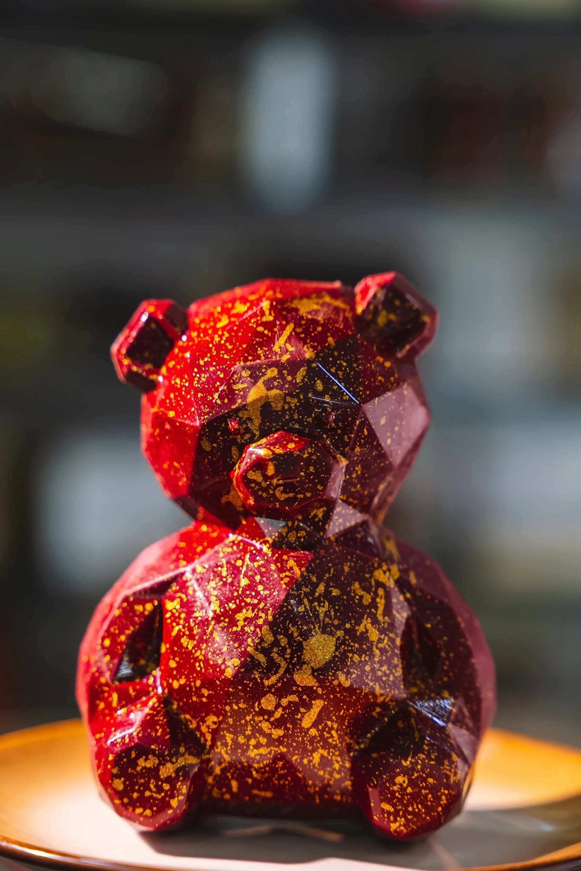 Velsoro Chocolate Teddy Bear – Red