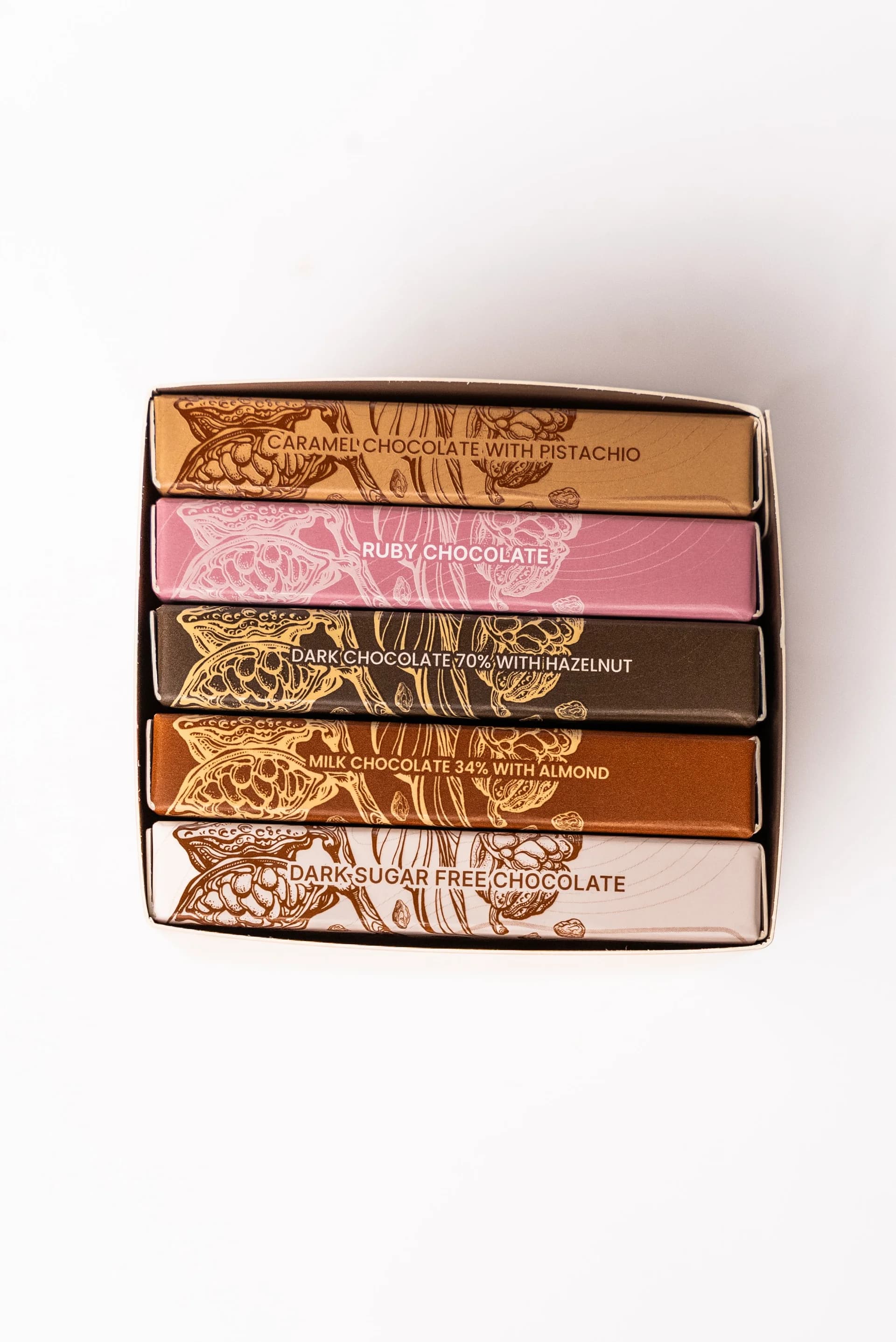 Velsoro Box of 5 Bars (40g each)