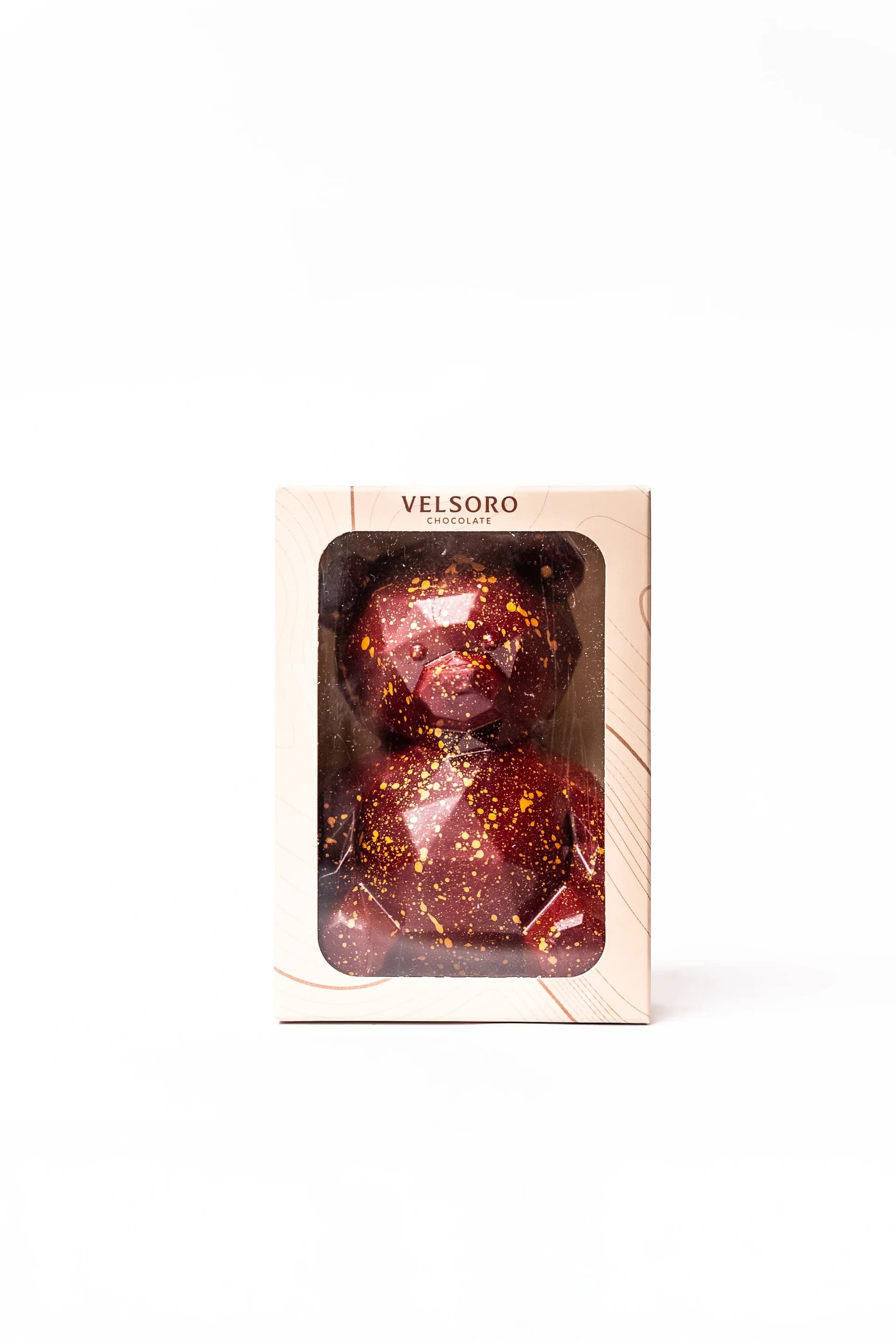 Velsoro Chocolate Teddy Bear – Red
